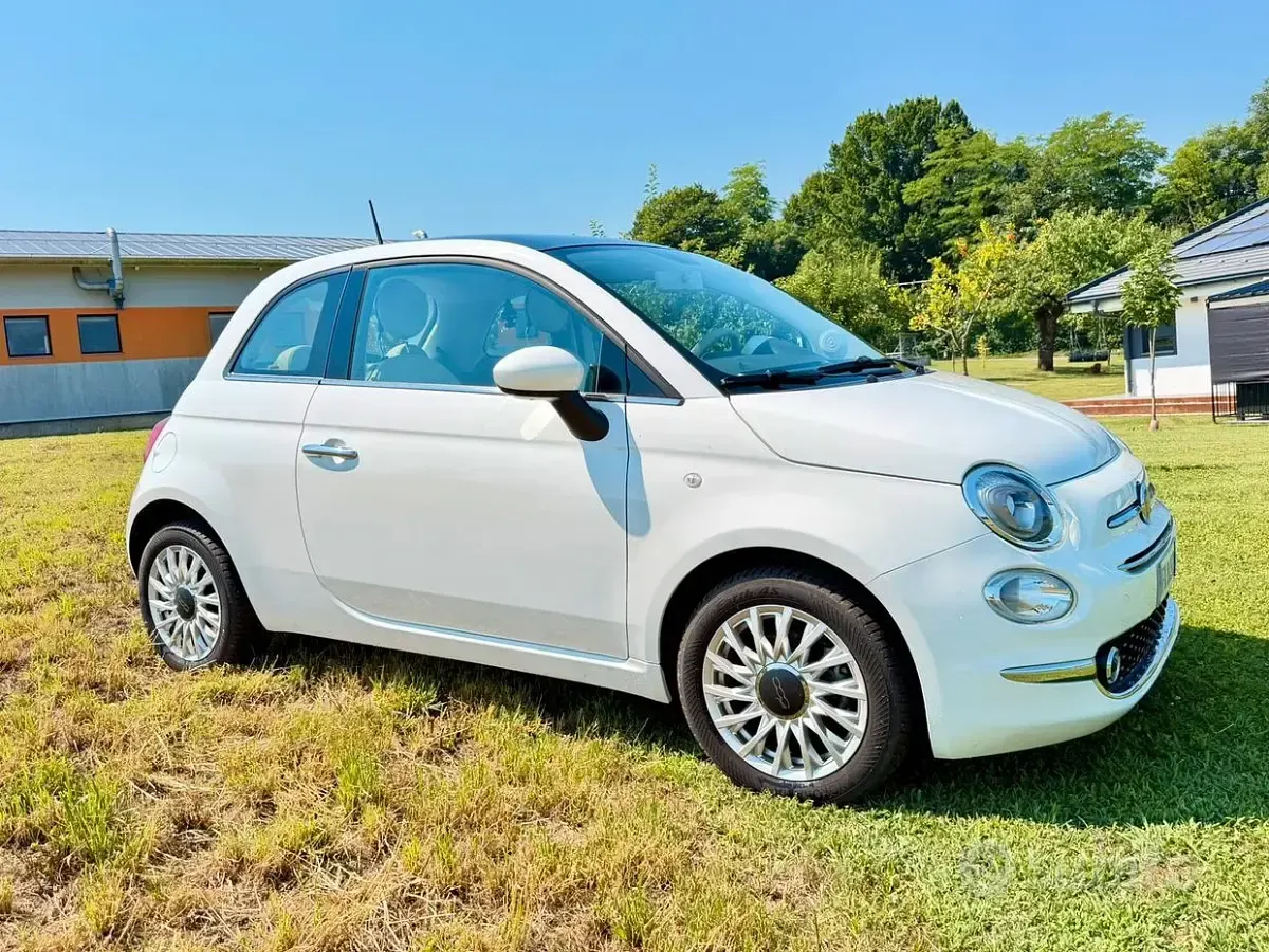 Usata Fiat 500 Lounge 69 CV (50 kW) 2017 Bianco Berlina