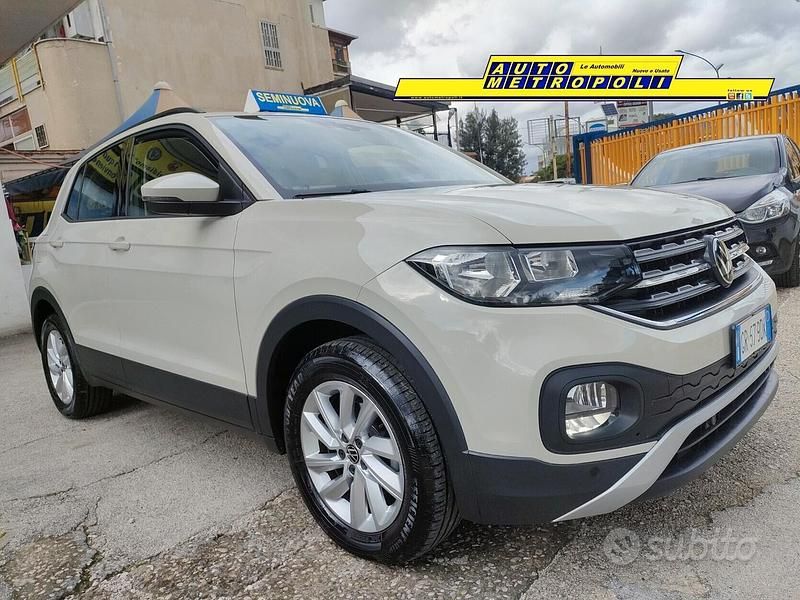 Usata VW T-Cross Style 95 CV (69 kW) 2023 Beige SUV