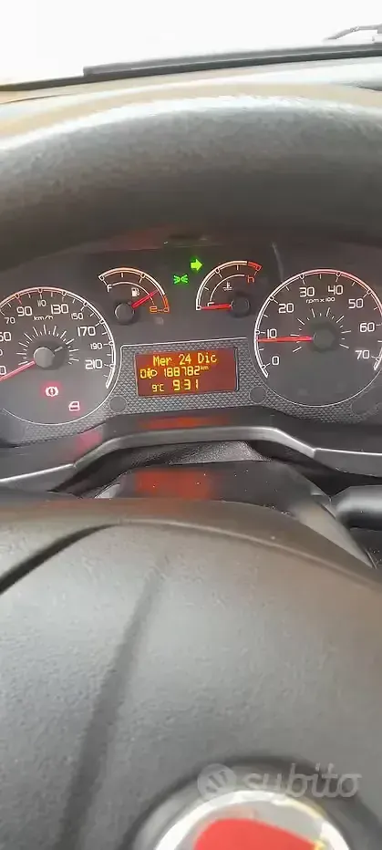 Usata Fiat Qubo Trekking 95 CV (69 kW) 2011 Verde Monovolume