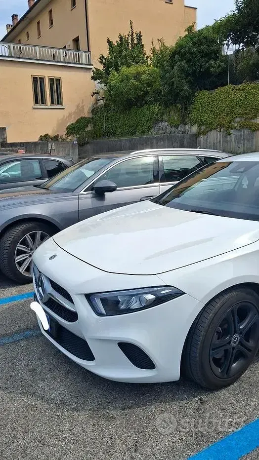 Usata Mercedes A180 136 CV (100 kW) 2018 Bianco Berlina