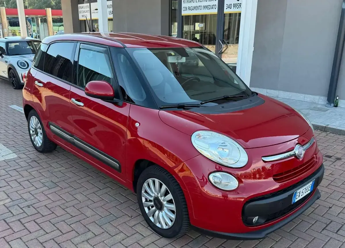 Usata Fiat 500L Pop Star 105 CV (77 kW) 2014 Rosso Monovolume