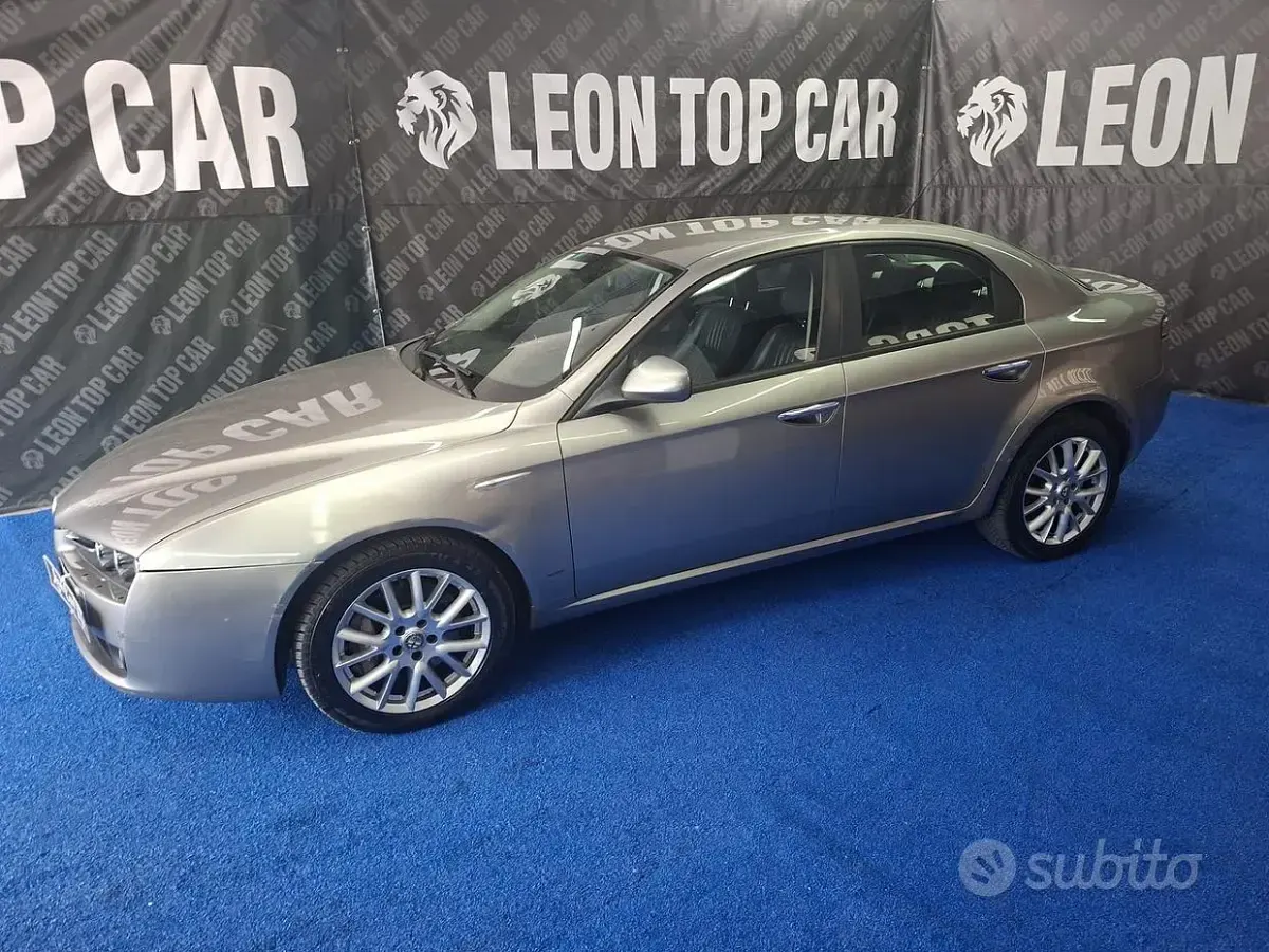 Usata Alfa Romeo 159 Exclusive 209 CV (153 kW) 2007 Grigio Berlina