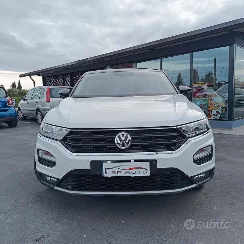 Usata VW T-Roc Style 150 CV (110 kW) 2018 Bianco SUV