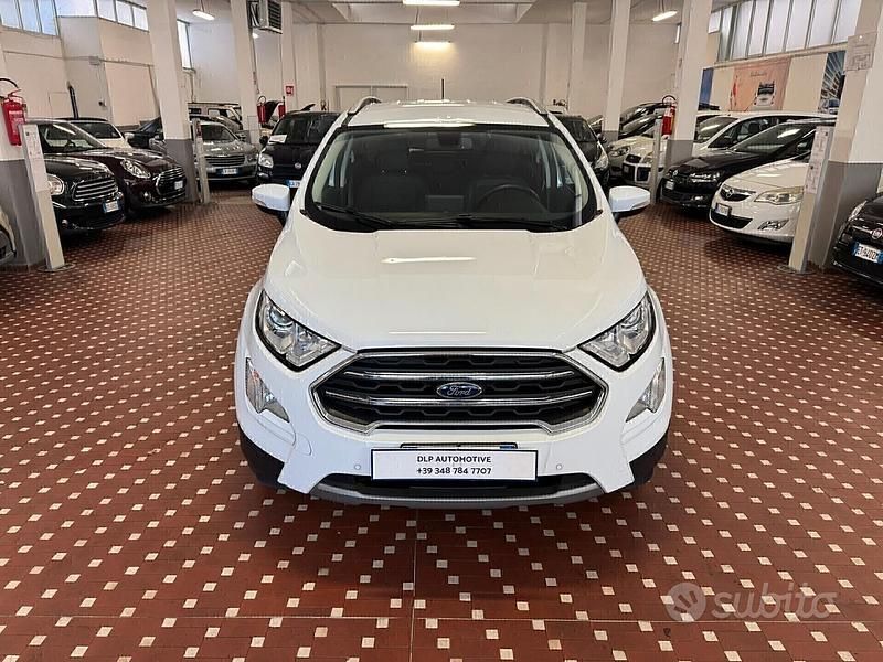 Usata Ford Ecosport ST-Line 100 CV (73 kW) 2018 Bianco SUV