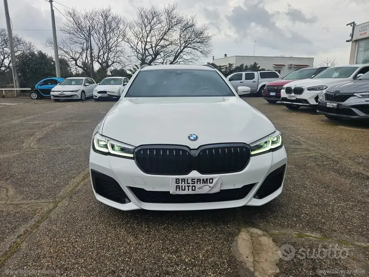 Usata BMW 530 M Sport 249 CV (183 kW) 2020 Bianco Station wagon