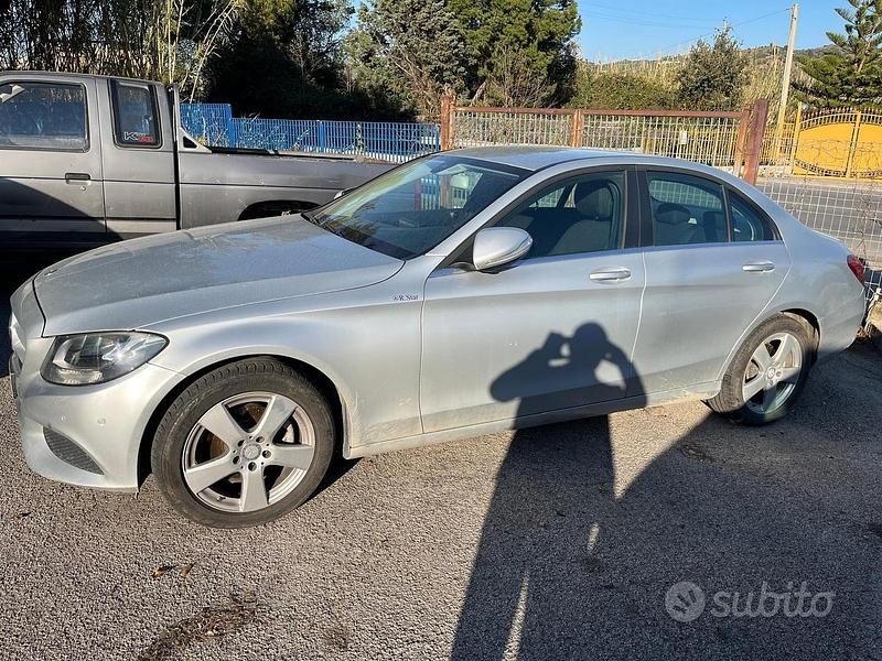 Usata Mercedes C180 2015 Grigio Berlina