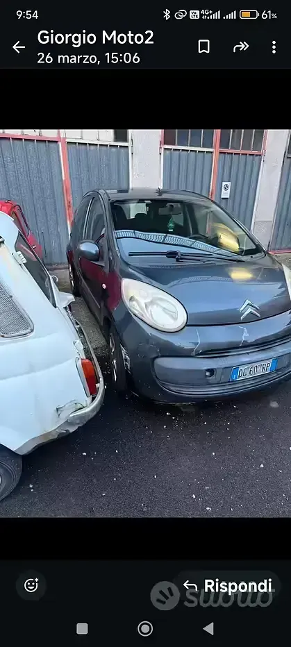 Gebraucht Citroën C1 55 PS (40 kW) 2007 Grau Kleinwagen
