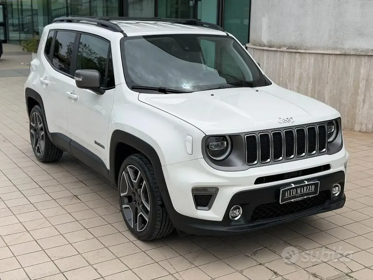 Usata Jeep Renegade Limited 120 CV (88 kW) 2019 Bianco SUV