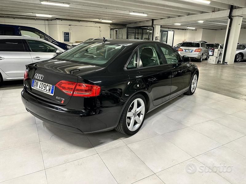 Usata Audi A4 Advanced 143 CV (105 kW) 2008 Nero Berlina