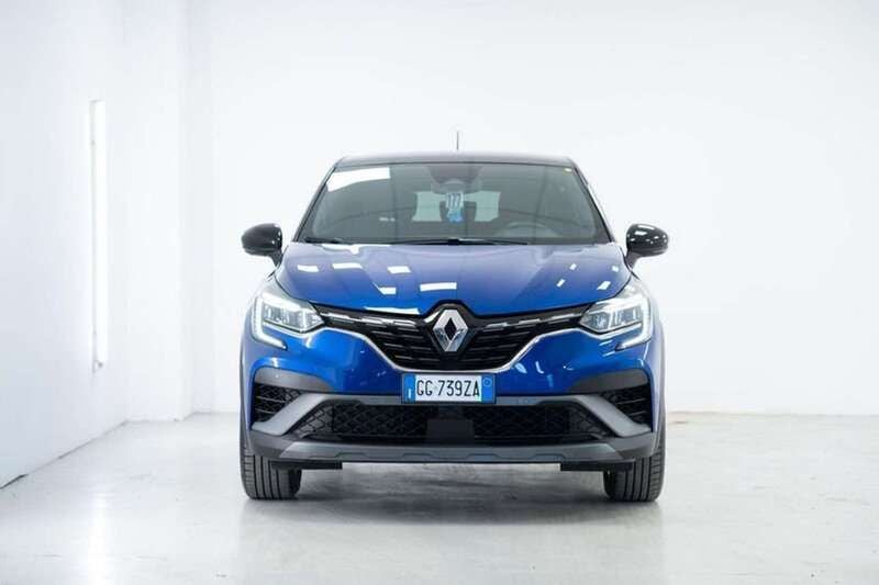 Usata Renault Captur RS Line 159 CV (116 kW) 2021 Blu/azzurro SUV