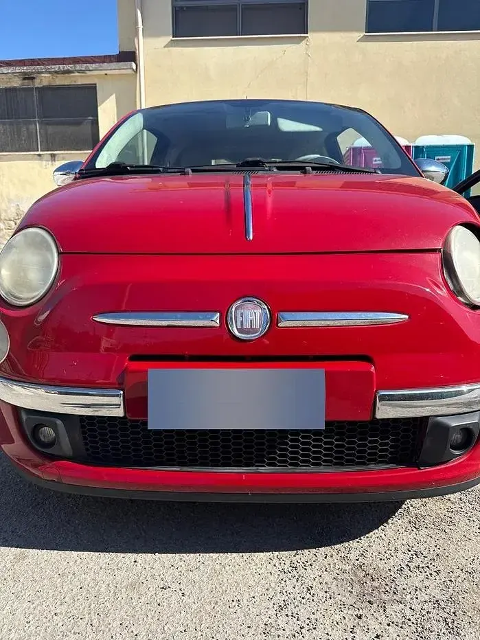 Usata Fiat 500 69 CV (50 kW) 2012 Rosso Berlina