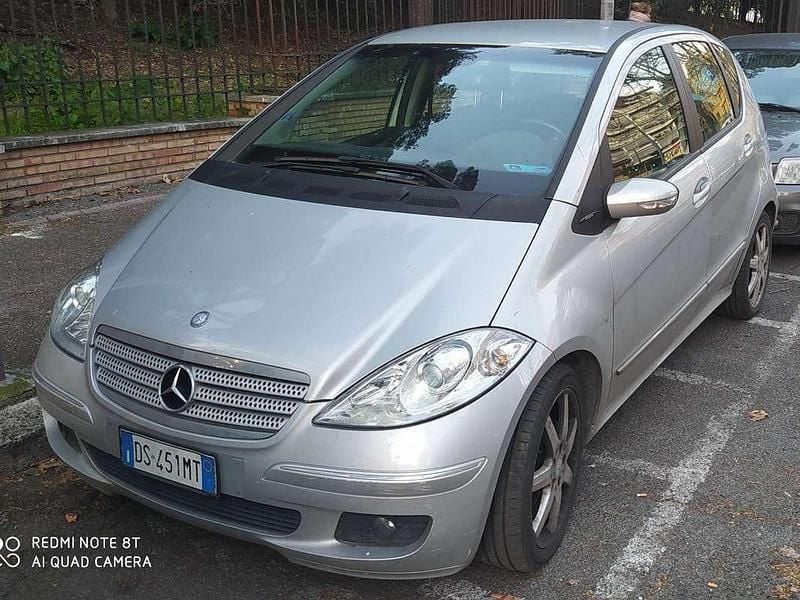 Usata Mercedes A180 Avantgarde 109 CV (80 kW) 2007 Argento Monovolume