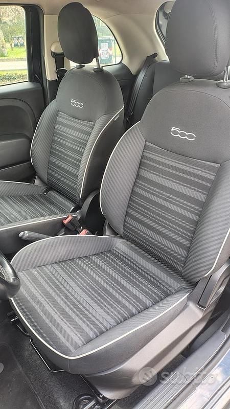 Usata Fiat 500 2009 Blu Cabrio