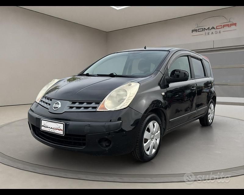 Usata Nissan Note Tekna 86 CV (63 kW) 2007 Nero Utilitaria