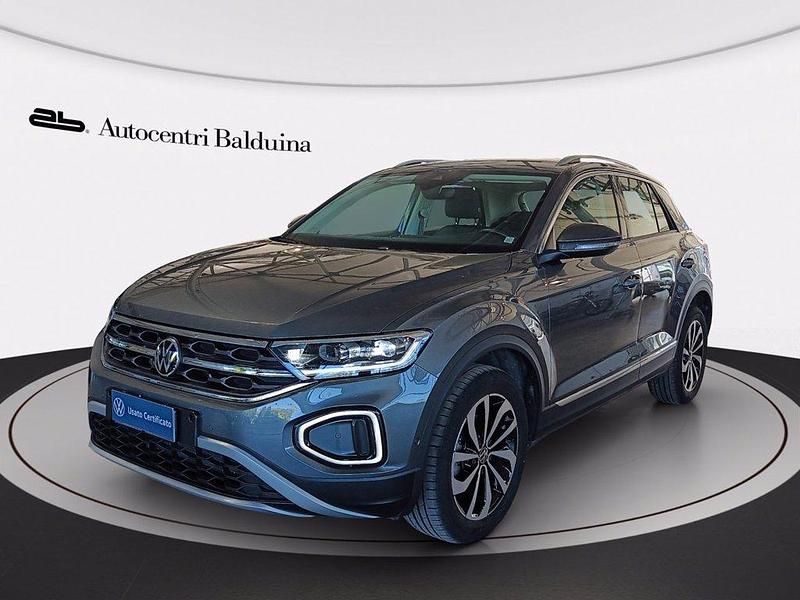 Usata VW T-Roc Style 110 CV (80 kW) 2022 Grigio indyum SUV
