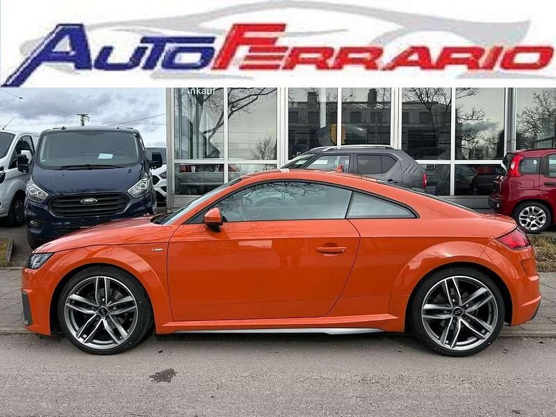 Usata Audi TT S-line plus 184 CV (135 kW) 2019 Arancione Coupé