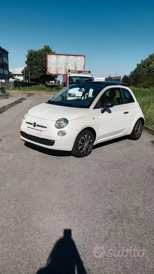 Usata Fiat 500 Lounge 69 CV (50 kW) 2009 Cabrio