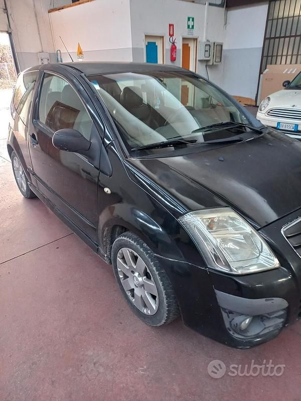 Usata Citroën C2 VTR Sport 70 CV (51 kW) 2008 Nero Utilitaria