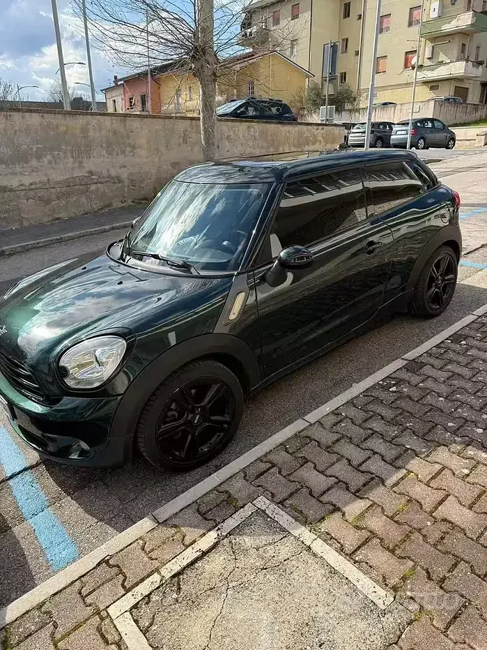 Usata Mini Cooper 111 CV (81 kW) 2013 Verde Utilitaria