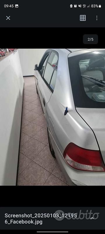 Usata Hyundai Accent 86 CV (63 kW) 2002 Grigio Berlina