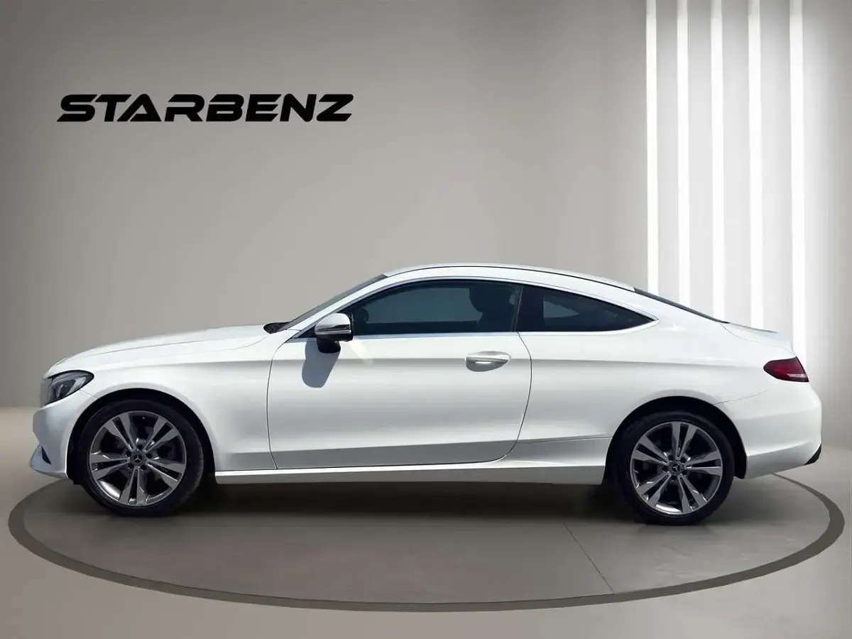 Usata Mercedes C220 Premium Plus 170 CV (125 kW) 2018 Bianco Coupé