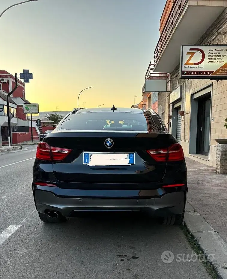 Usata BMW X4 M Sport 190 CV (139 kW) 2016 Blu SUV