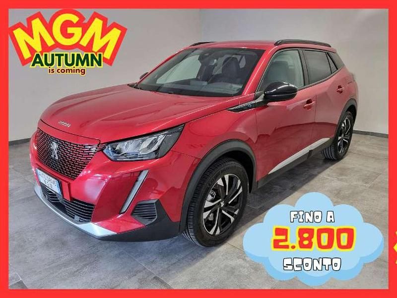 Rosso Usata 2023 Peugeot e-2008 Allure SUV | 15.670 € (Super prezzo) - Immagine 1/4