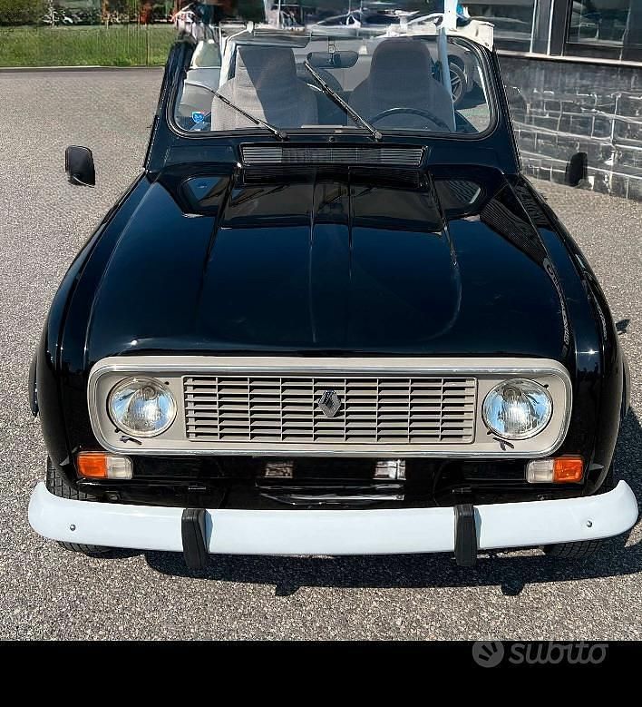 Usata Renault R4 34 CV (25 kW) 1987 Nero Cabrio