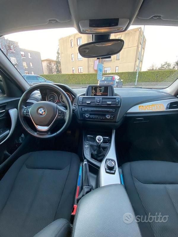 Usata BMW 116 2014 Bianco Utilitaria