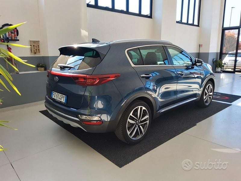 Usata Kia Sportage 136 CV (100 kW) 2019 Blu SUV