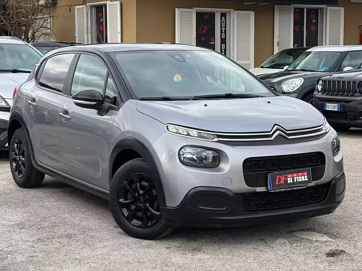 Usata Citroën C3 Feel 110 CV (80 kW) 2019 Grigio Utilitaria