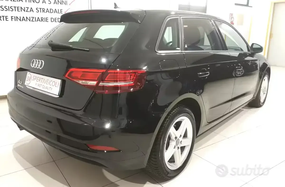Usata Audi A3 Business 150 CV (110 kW) 2020 Nero Berlina