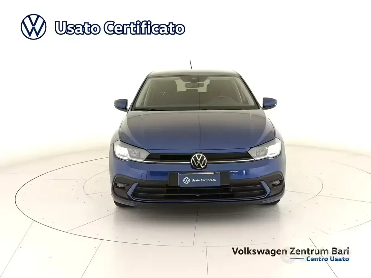 Usata VW Polo Life 80 CV (58 kW) 2023 Blu Utilitaria