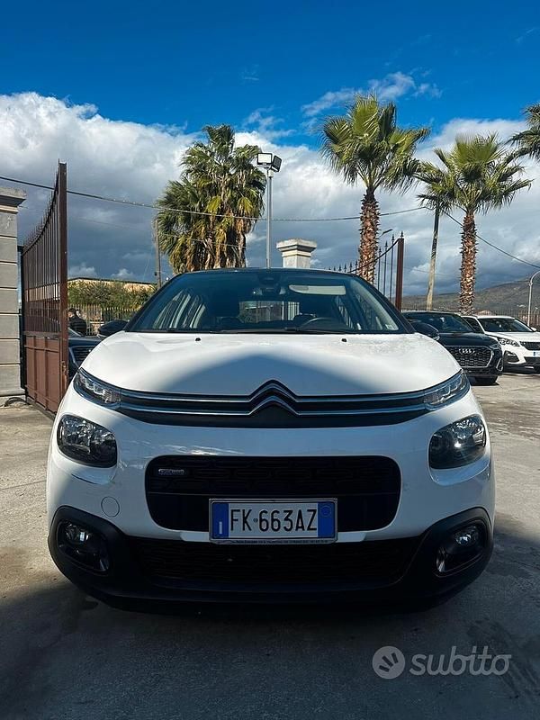 Usata Citroën C3 PureTech 82 CV (60 kW) 2017 Bianco Berlina