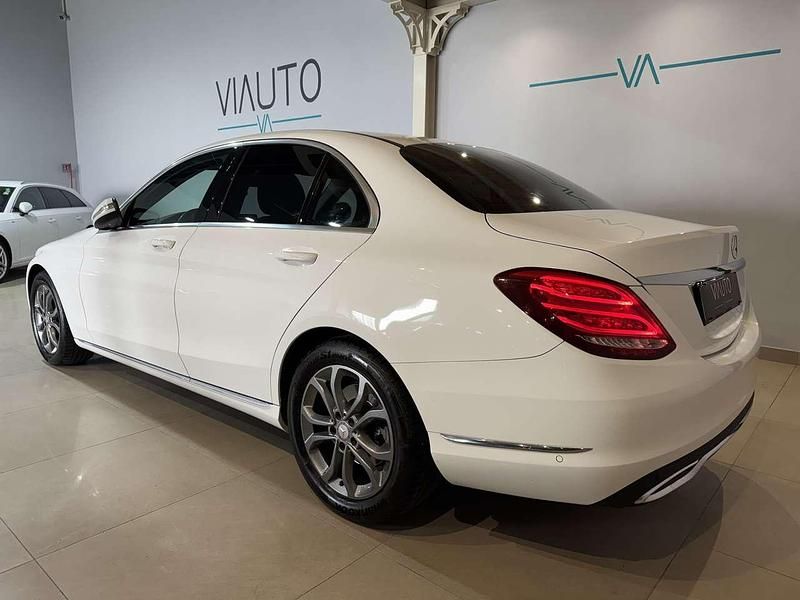 Usata Mercedes C180 156 CV (114 kW) 2014 Bianco Berlina