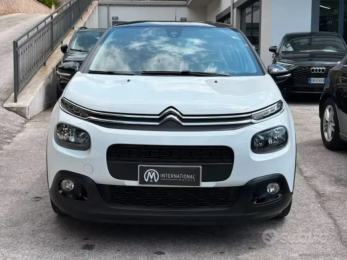 Usata Citroën C3 Feel 82 CV (60 kW) 2018 Bianco Utilitaria