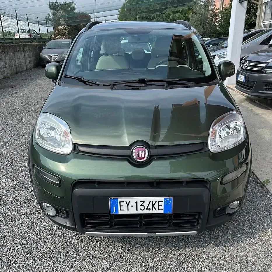 Usata Fiat Panda 4x4 S 75 CV (55 kW) 2015 Verde Utilitaria