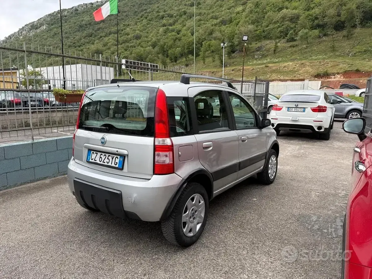 Usata Fiat Panda 4x4 Climbing 60 CV (44 kW) 2006 Grigio Utilitaria