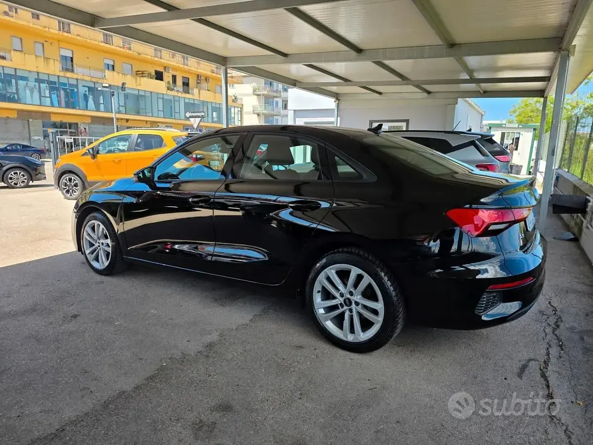 Usata Audi A3 Advanced 150 CV (110 kW) 2022 Nero Berlina