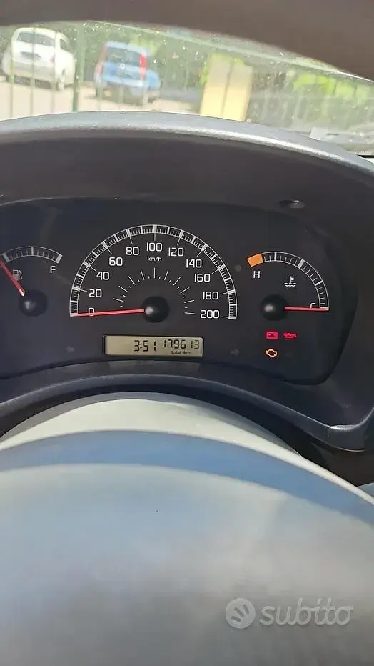 Usata Fiat Panda 60 CV (44 kW) 2007 Giallo Utilitaria