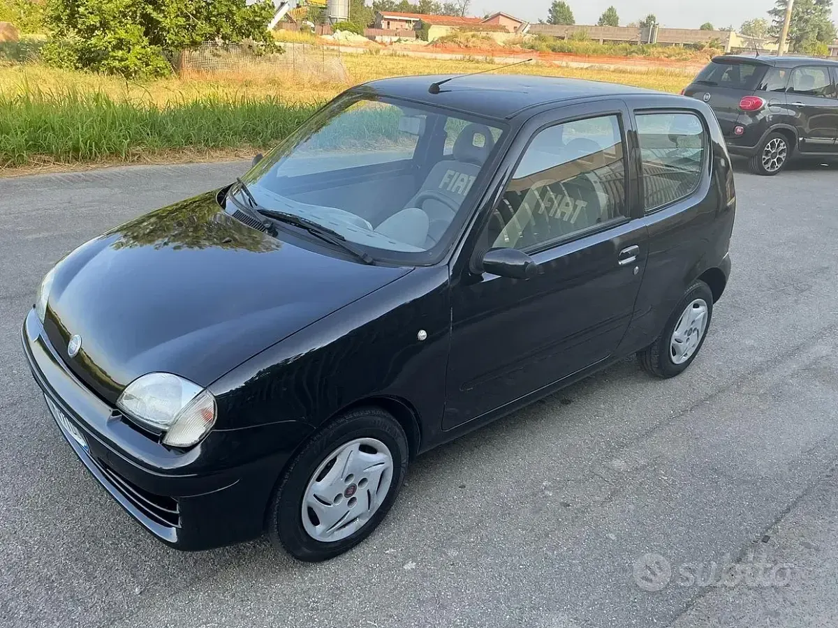 Usata Fiat 600 Active 54 CV (39 kW) 2008 Nero Utilitaria