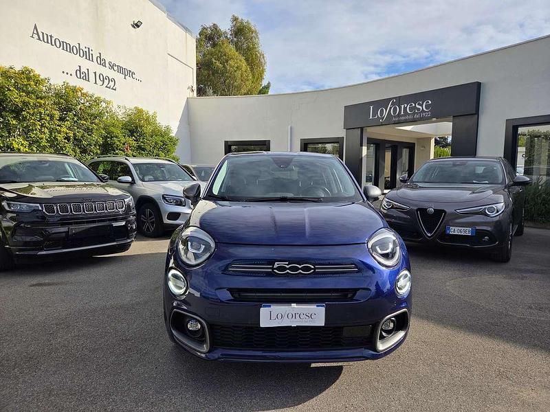 Blu/azzurro Usata 2024 Fiat 500X Sport SUV | 18.890 € (Ottimo prezzo) - Immagine 1/4