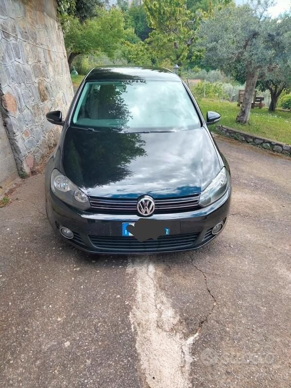 Usata VW Golf VI 110 CV (80 kW) 2009 Nero Utilitaria