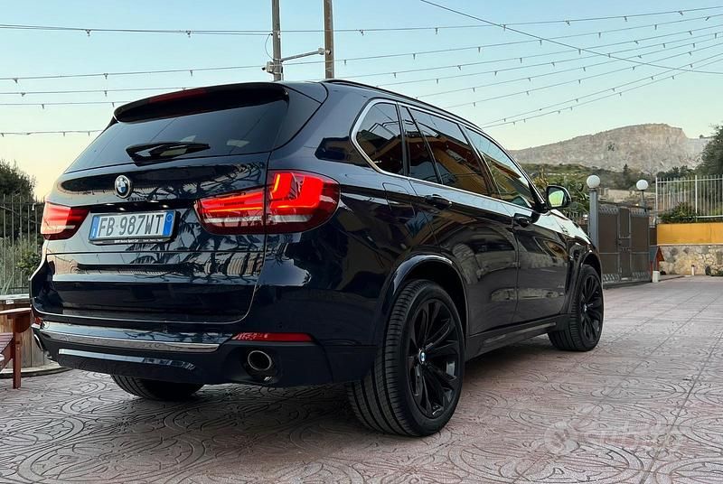 Usata BMW X5 M Sport 258 CV (189 kW) 2015 Blu SUV