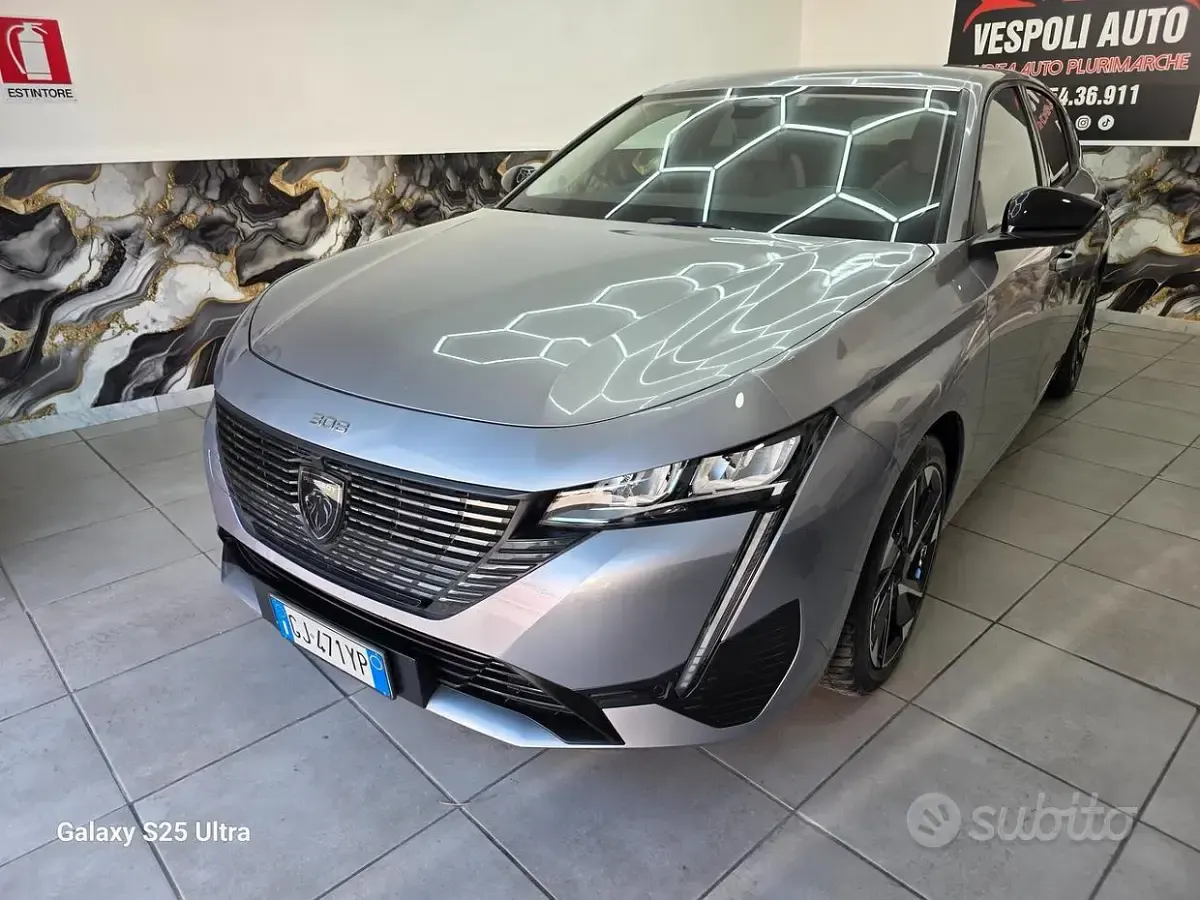 Usata Peugeot 308 Allure 131 CV (96 kW) 2022 Grigio Berlina