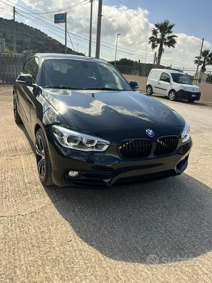 Usata BMW 118 150 CV (110 kW) 2016 Nero Utilitaria