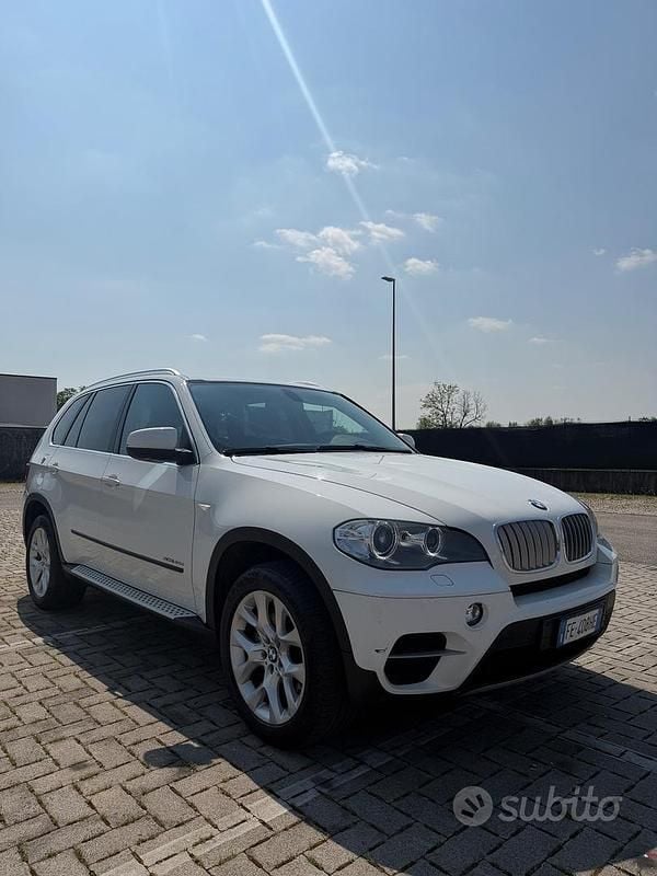 Usata BMW X5 245 CV (180 kW) 2013 Bianco SUV