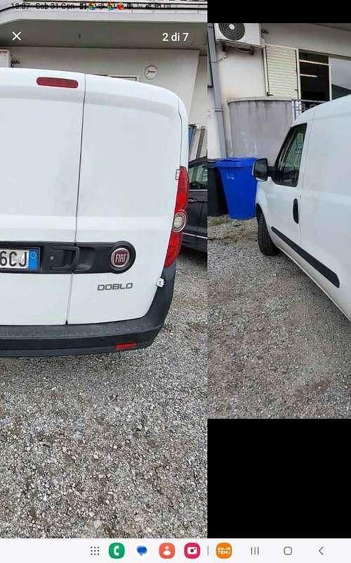 Usata Fiat Doblò Active 105 CV (77 kW) 2013 Bianco Monovolume