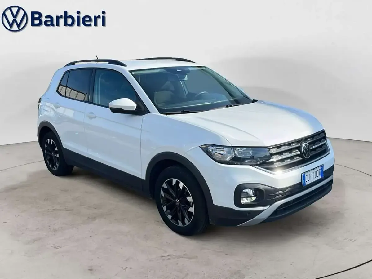 Usata VW T-Cross Style 95 CV (69 kW) 2022 Bianco SUV