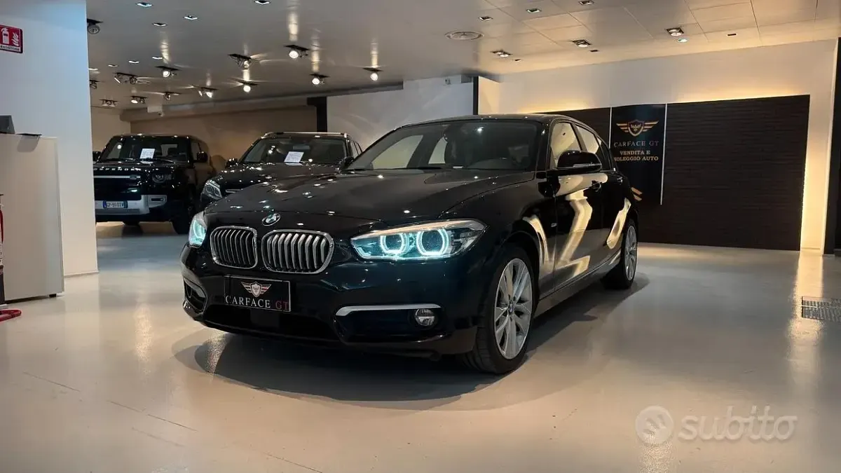 Usata BMW 116 Advantage 116 CV (85 kW) 2017 Marrone Utilitaria